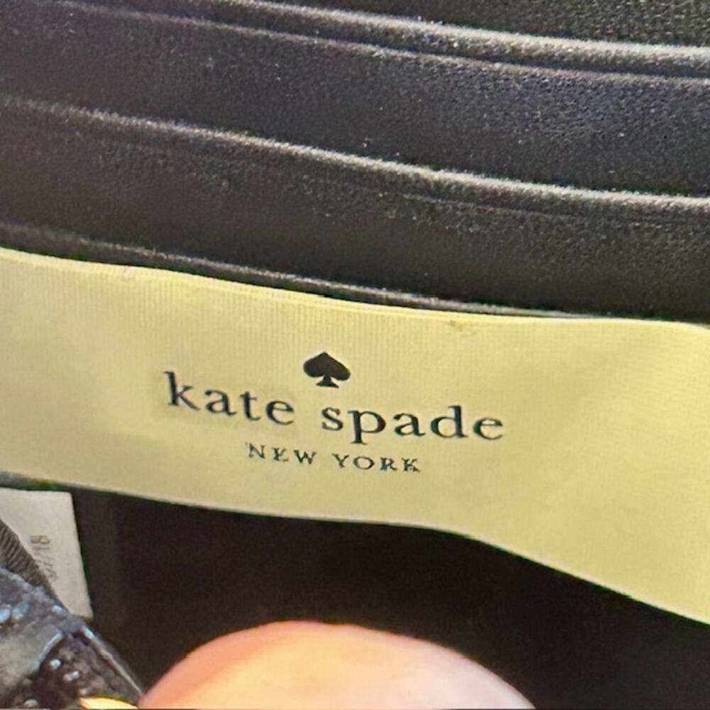 Kate Spade Black Faux Fur Cat Crossbody Bag – Rare & Adorable!449 - Picture 6 of 9
